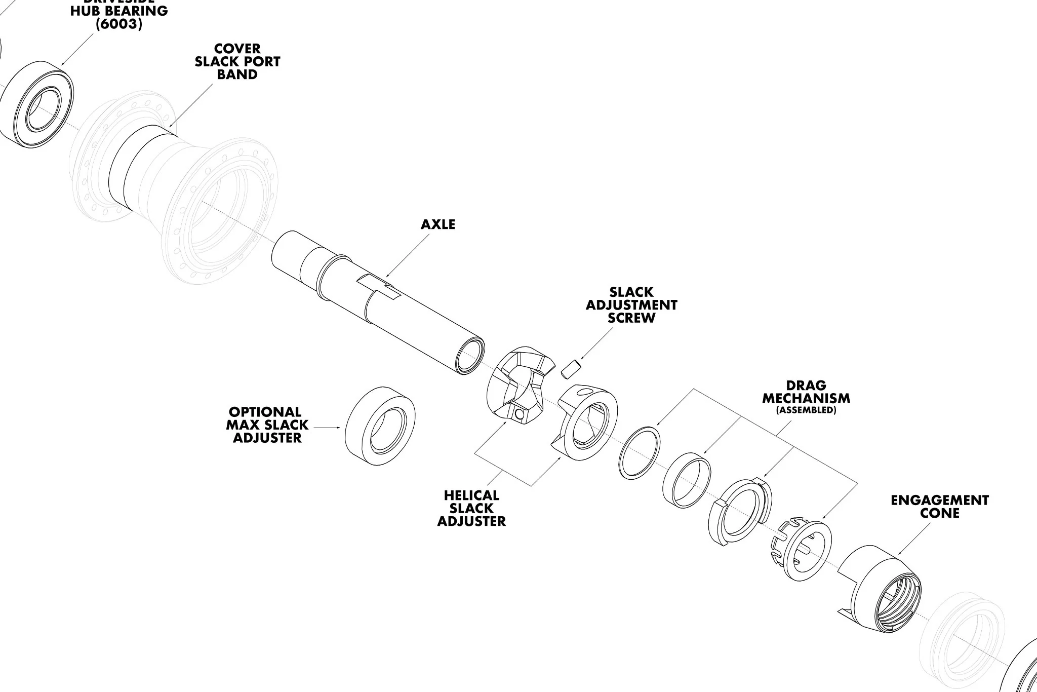 Odyssey Clutch Freecoaster Hub Parts (v1/v2) - Image 3