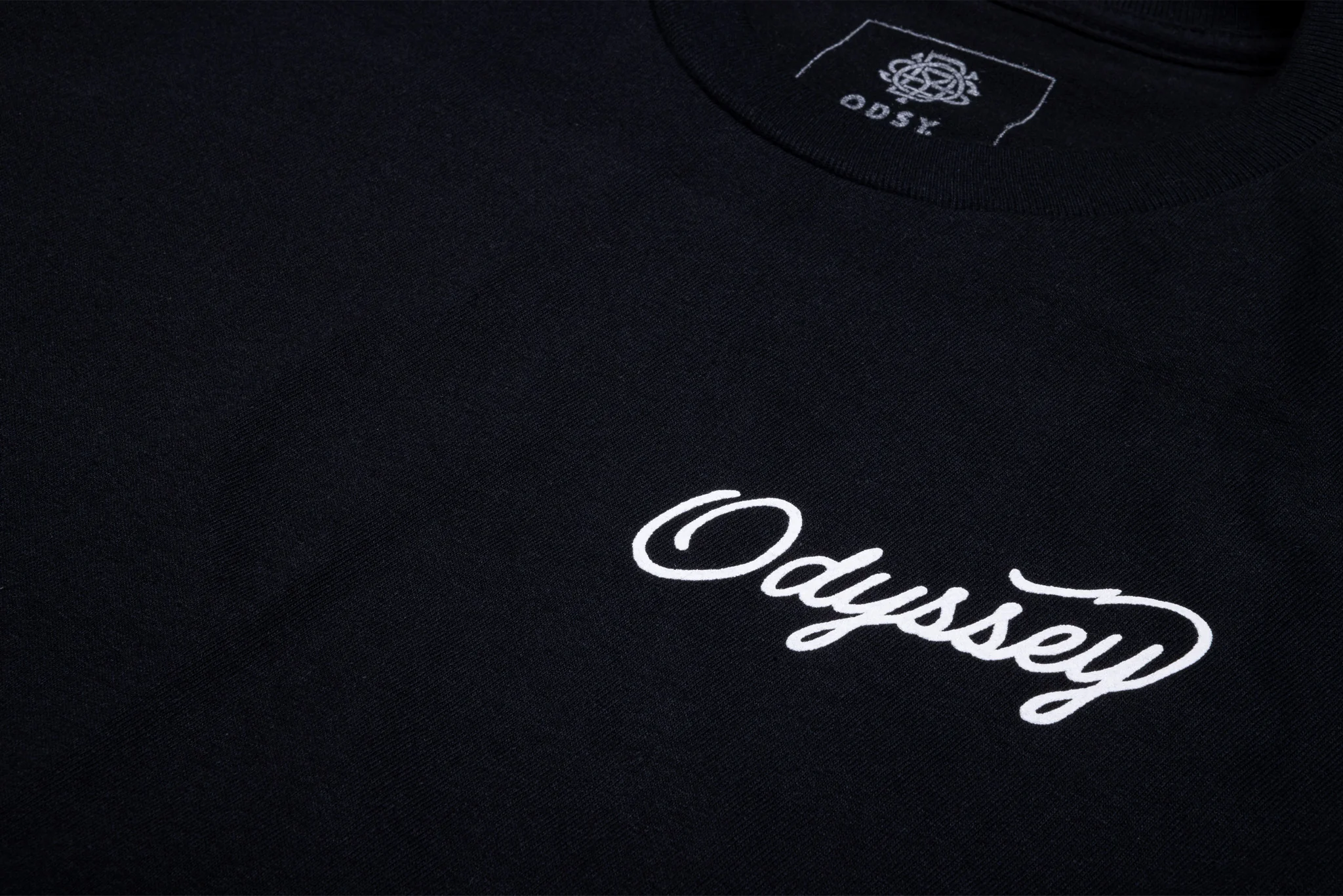 Odyssey DOF Script Long Sleeve (Black) - Image 2