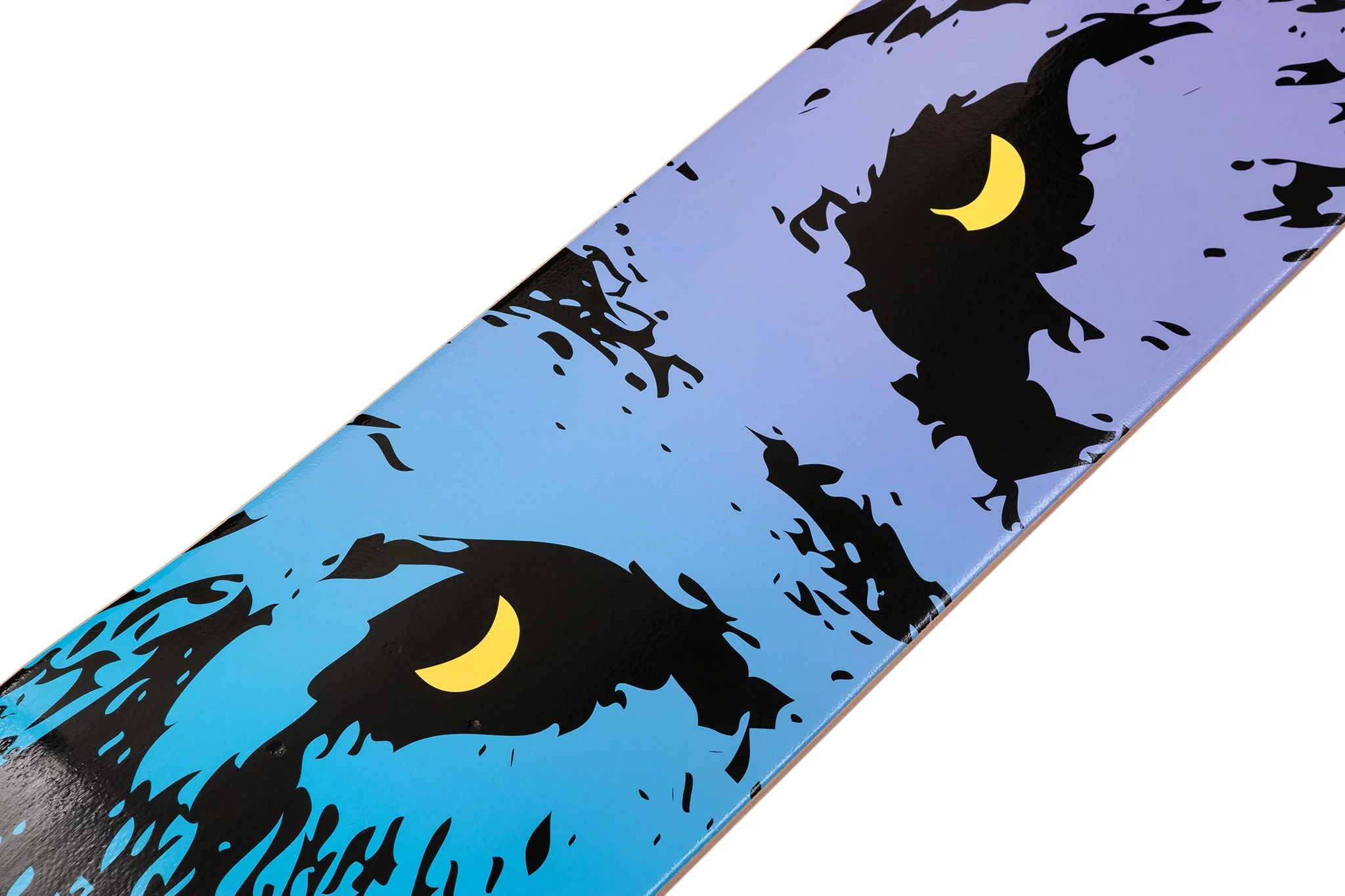 Odyssey Nightwolf 8.5" Skateboard Deck (Limited Edition Blue/Purple Fade) - Image 2