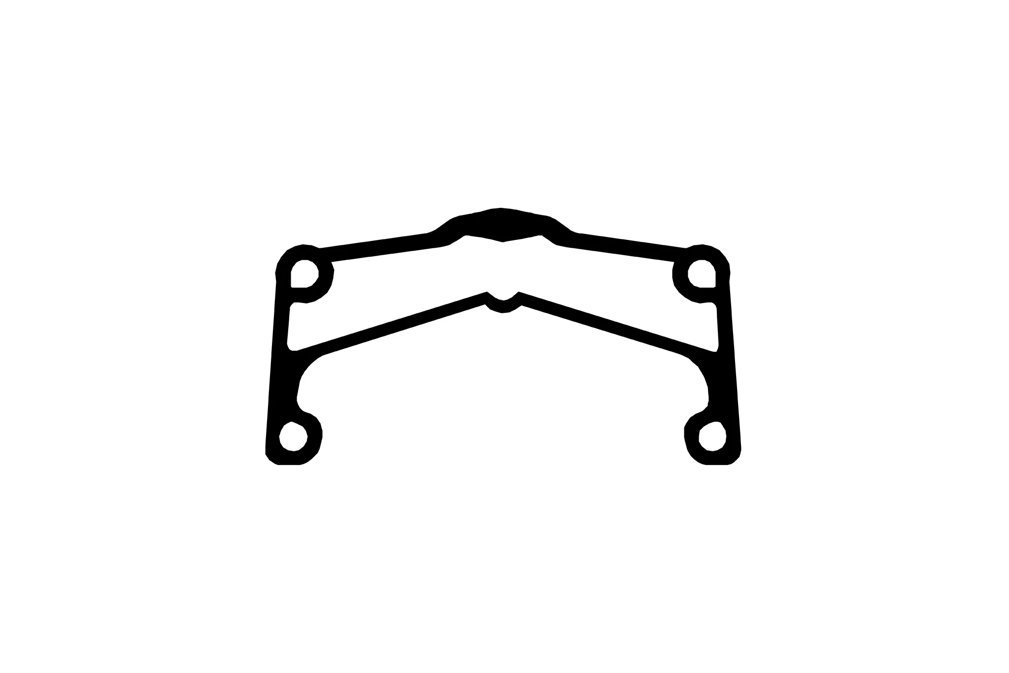 Odyssey Quadrant Rim (Anodized Black) - Image 3