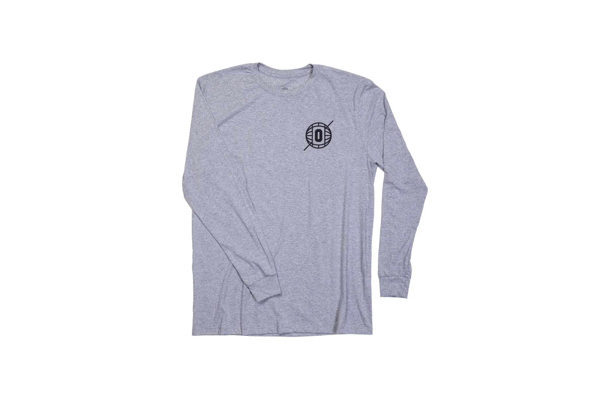Odyssey Relay Long Sleeve (Athletic Heather Gray with Black Ink) - Image 2
