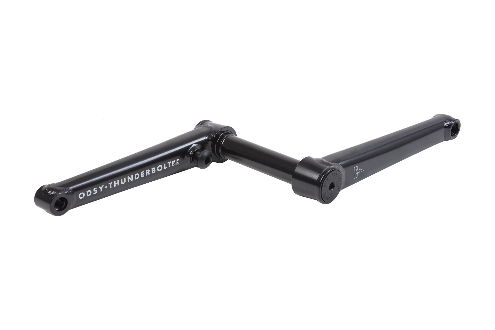 Odyssey Thunderbolt BMX Cranks (Rustproof Black) - Image 4