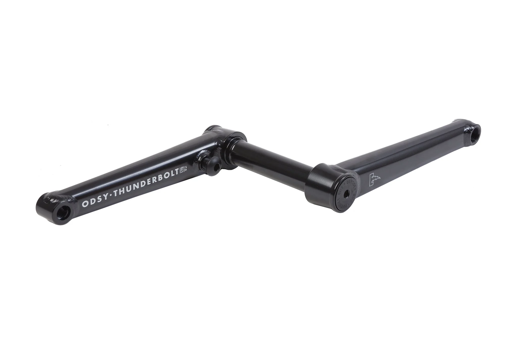 Odyssey Thunderbolt DJ/MTB Cranks (Rustproof Black) - Image 2