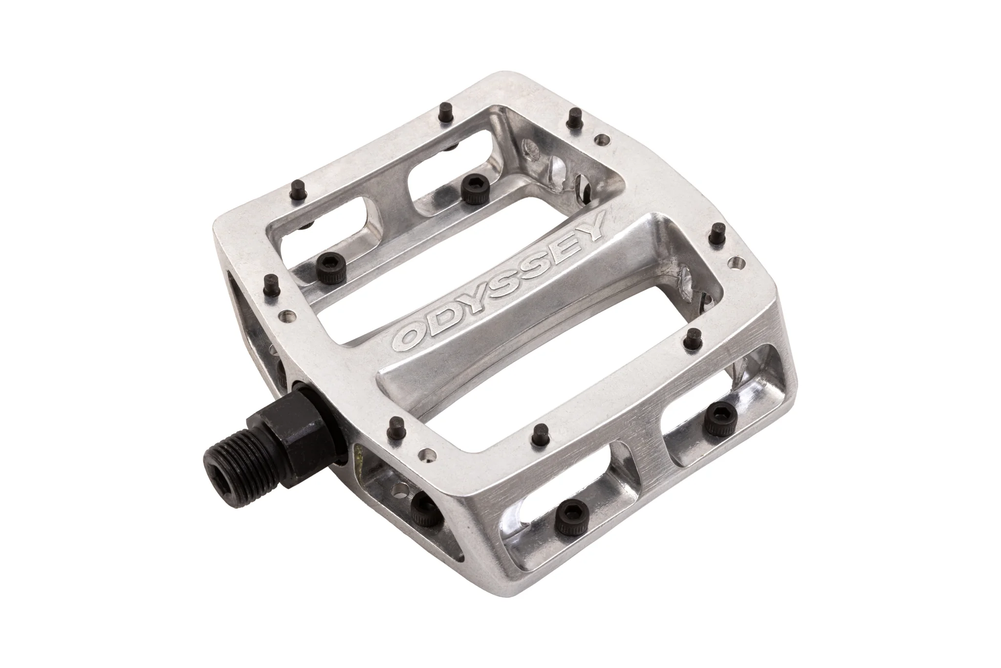 Odyssey Trailmix Looseball Pedals (Anodized Silver) - Image 3
