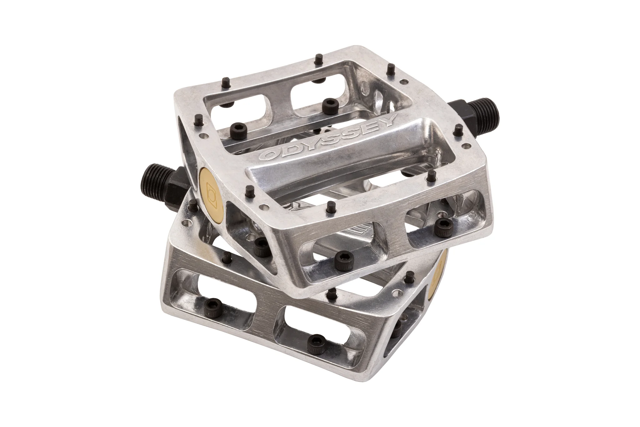 Odyssey Trailmix Looseball Pedals (Anodized Silver) - Image 4