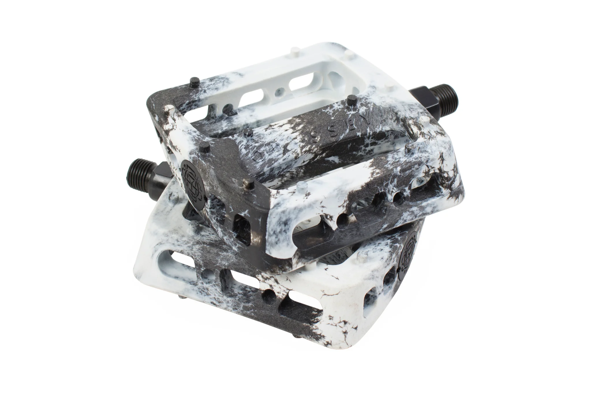 Odyssey Twisted Pro PC Pedals (Black/White Swirl) - Image 4