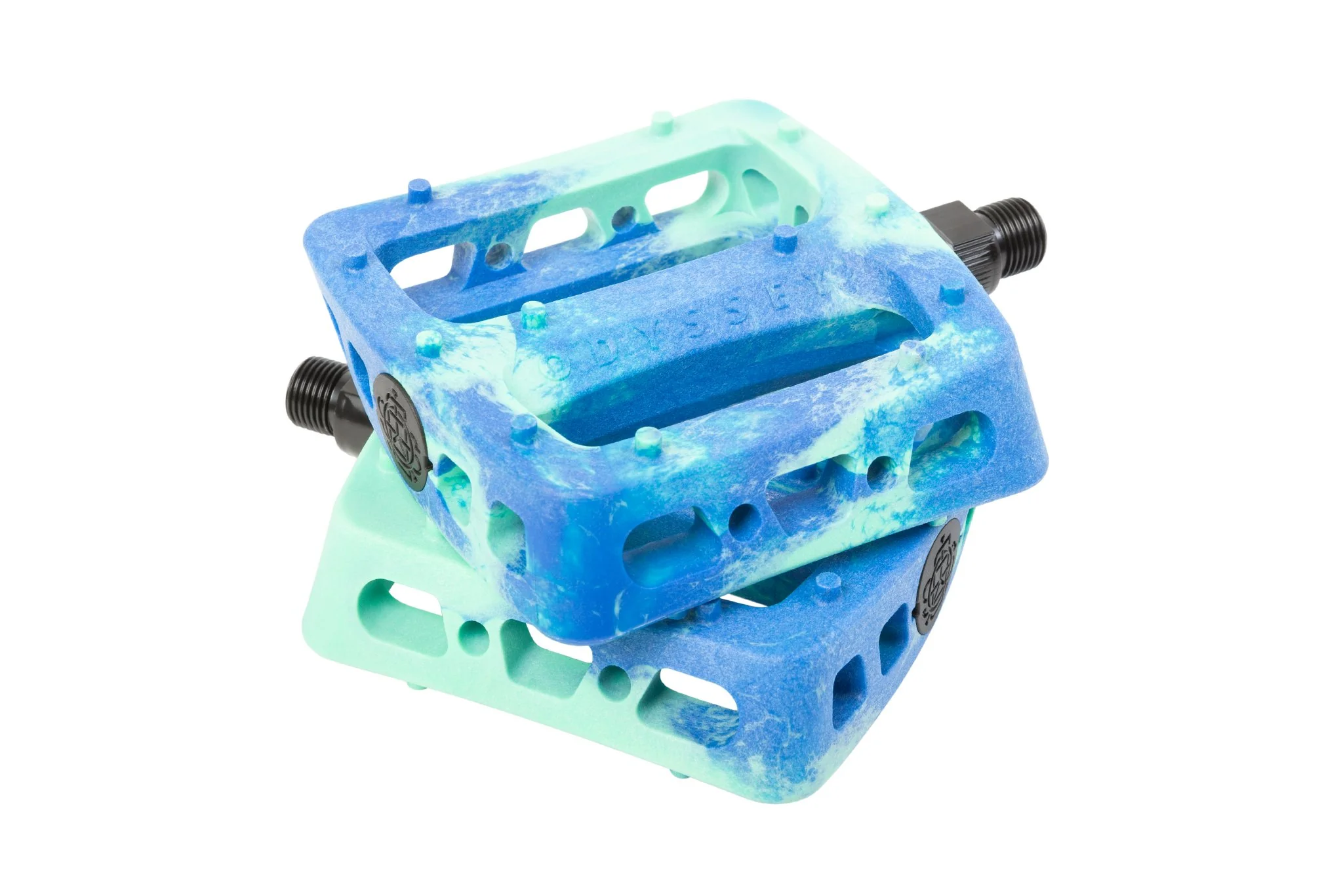 Odyssey Twisted Pro PC Pedals (Navy/Toothpaste Swirl) - Image 4