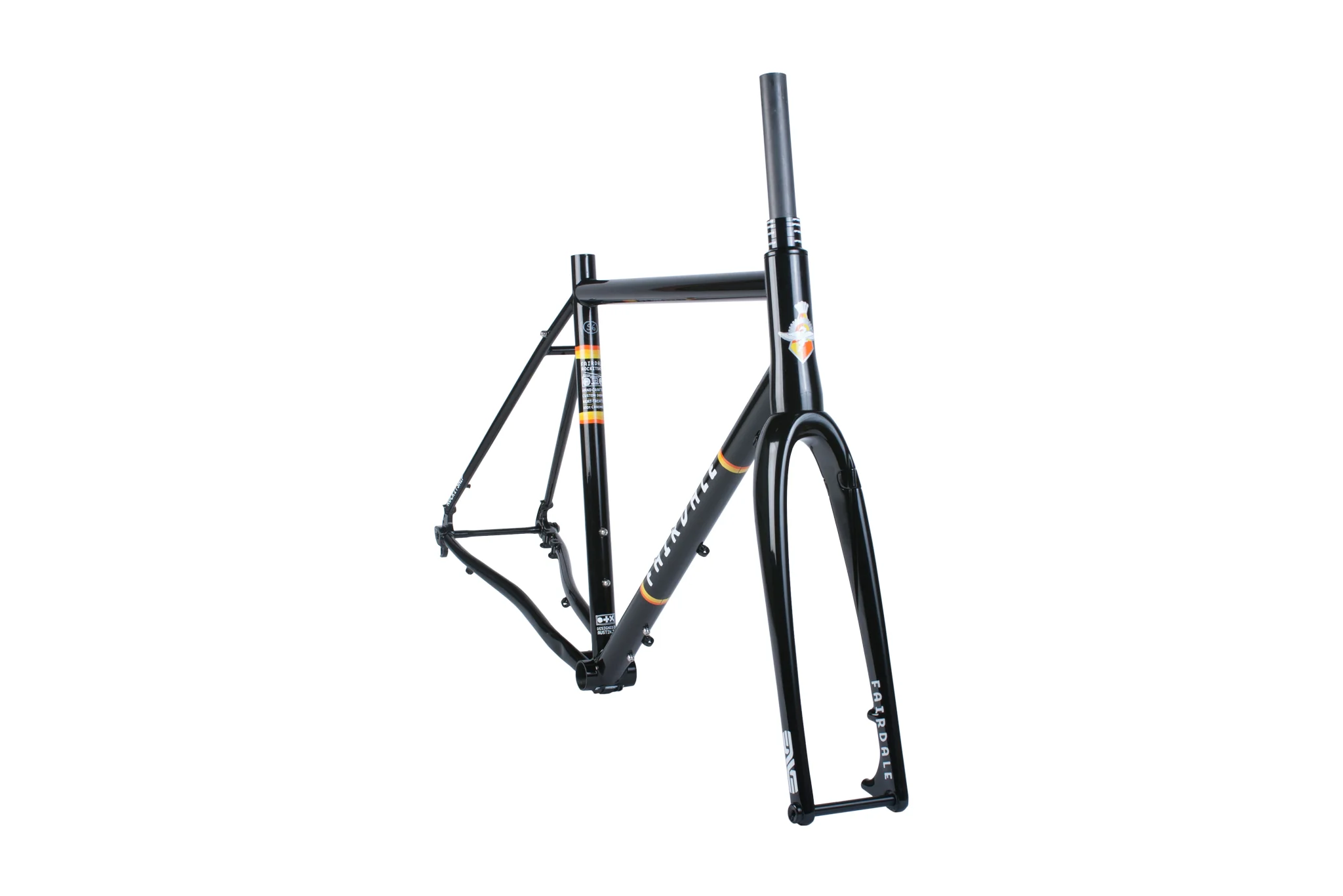 Fairdale Rockitship Gravel Frame and ENVE CX Fork Kit (Black) - Image 2