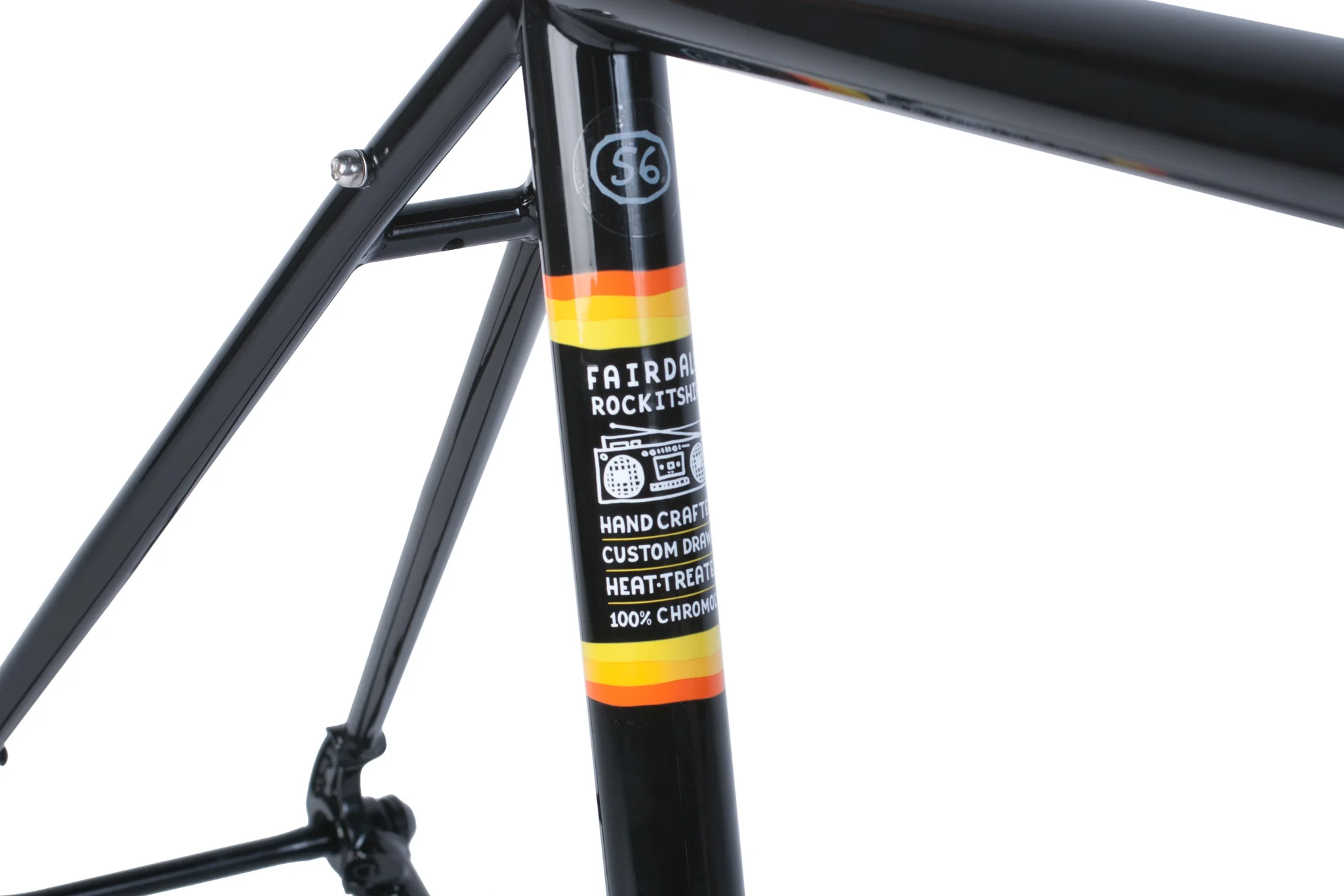 Fairdale Rockitship Gravel Frame and ENVE CX Fork Kit (Black) - Image 6