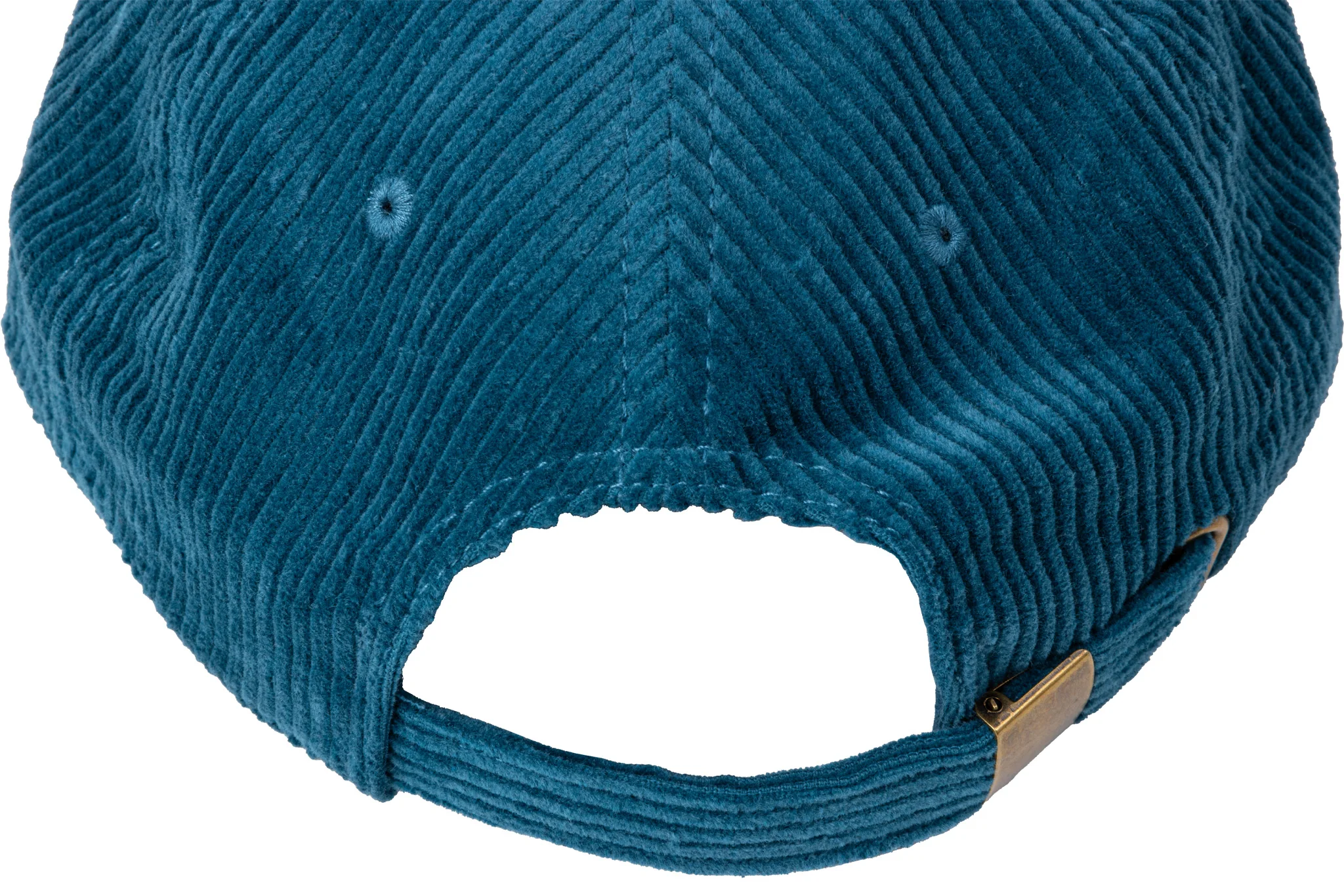 Sunday Badge Corduroy Hat (Atlantic Green with Yellow Embroidery) - Image 4