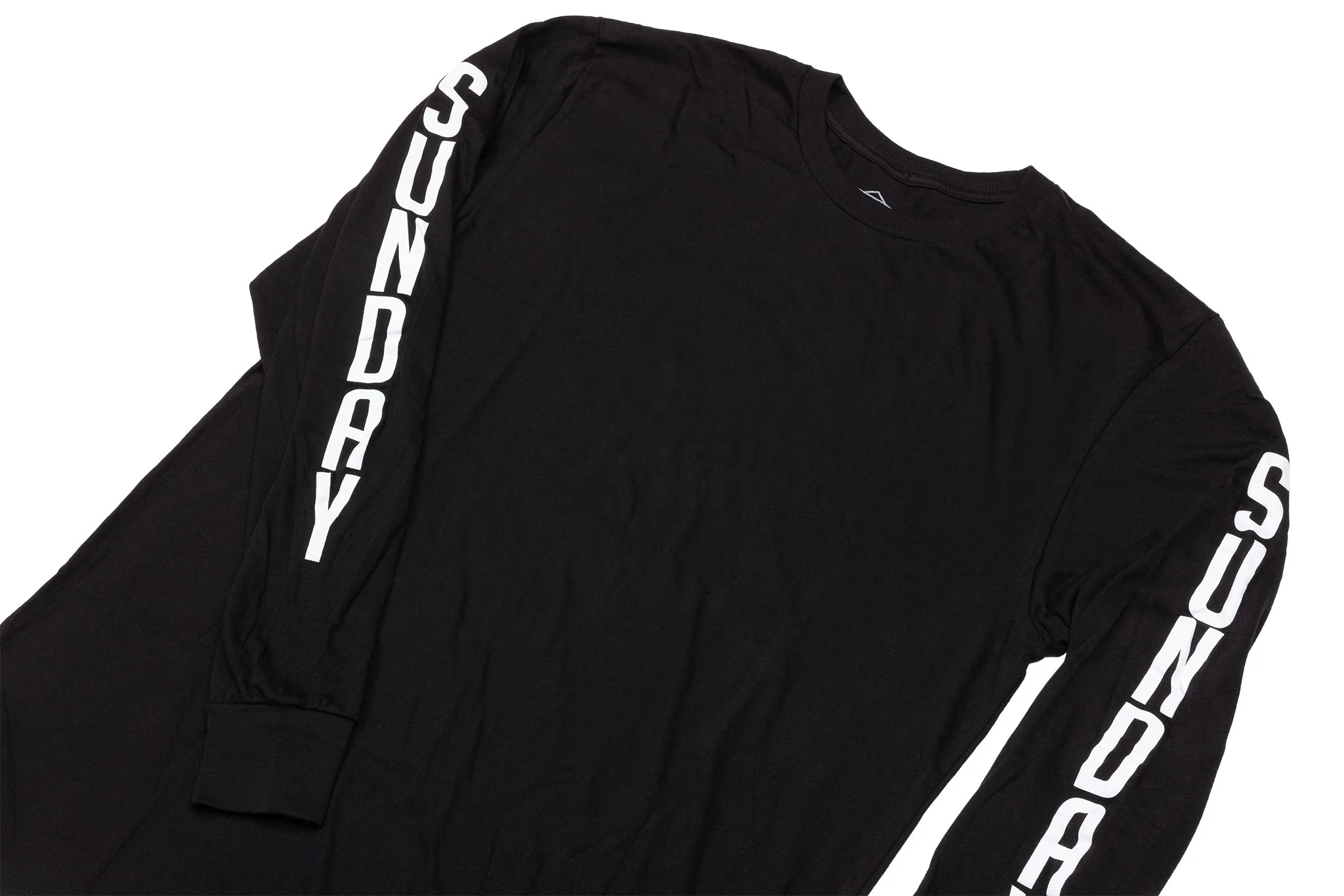 Sunday Citizen Long Sleeve (Black with White Ink) - Image 3