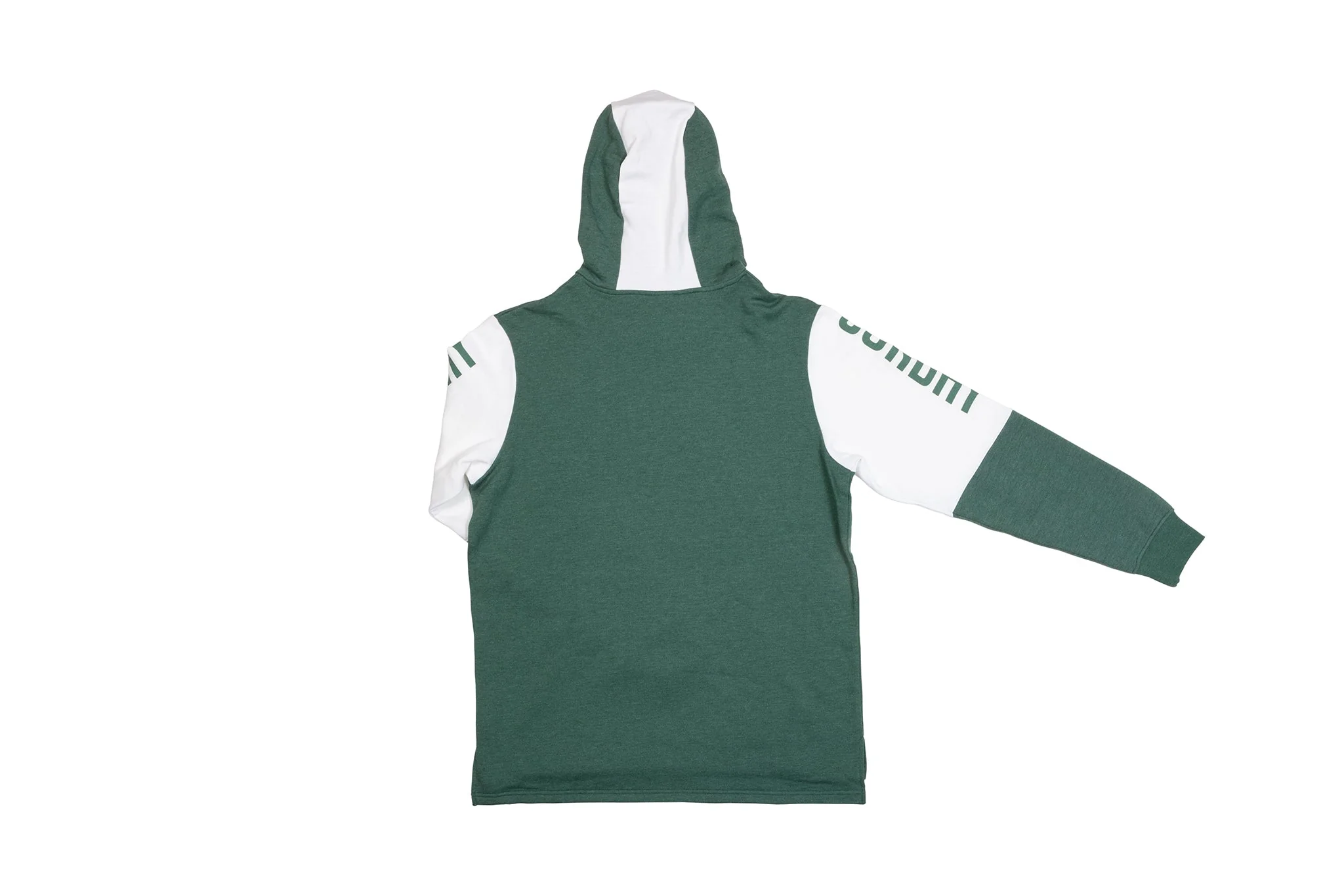 Sunday Crevice Pullover Hoodie (Green/White) - Image 2