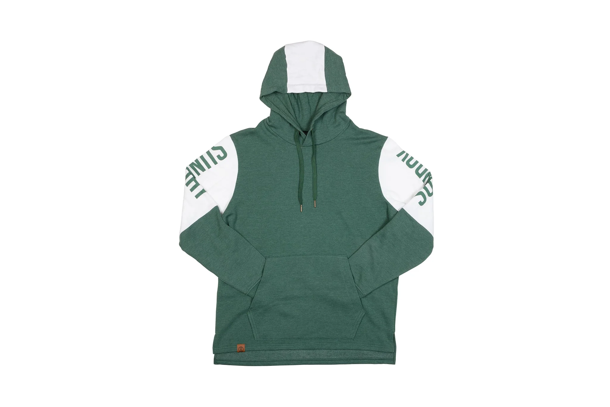 Sunday Crevice Pullover Hoodie (Green/White) - Image 3