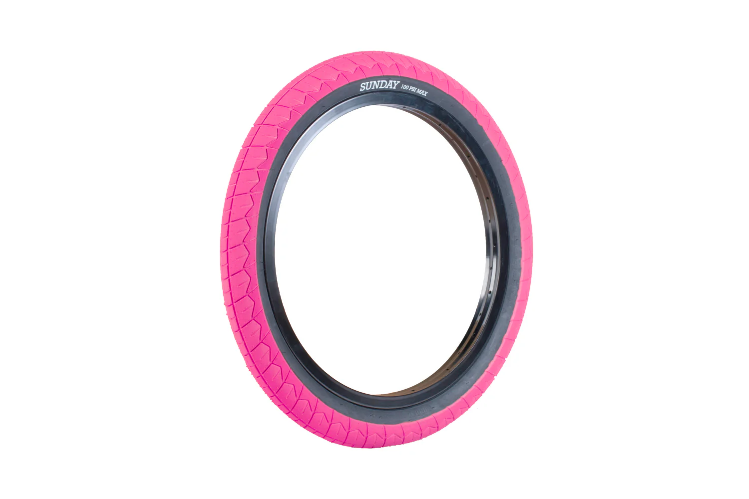 Sunday Current v2 20" Tire (Pink/Black) - Image 2