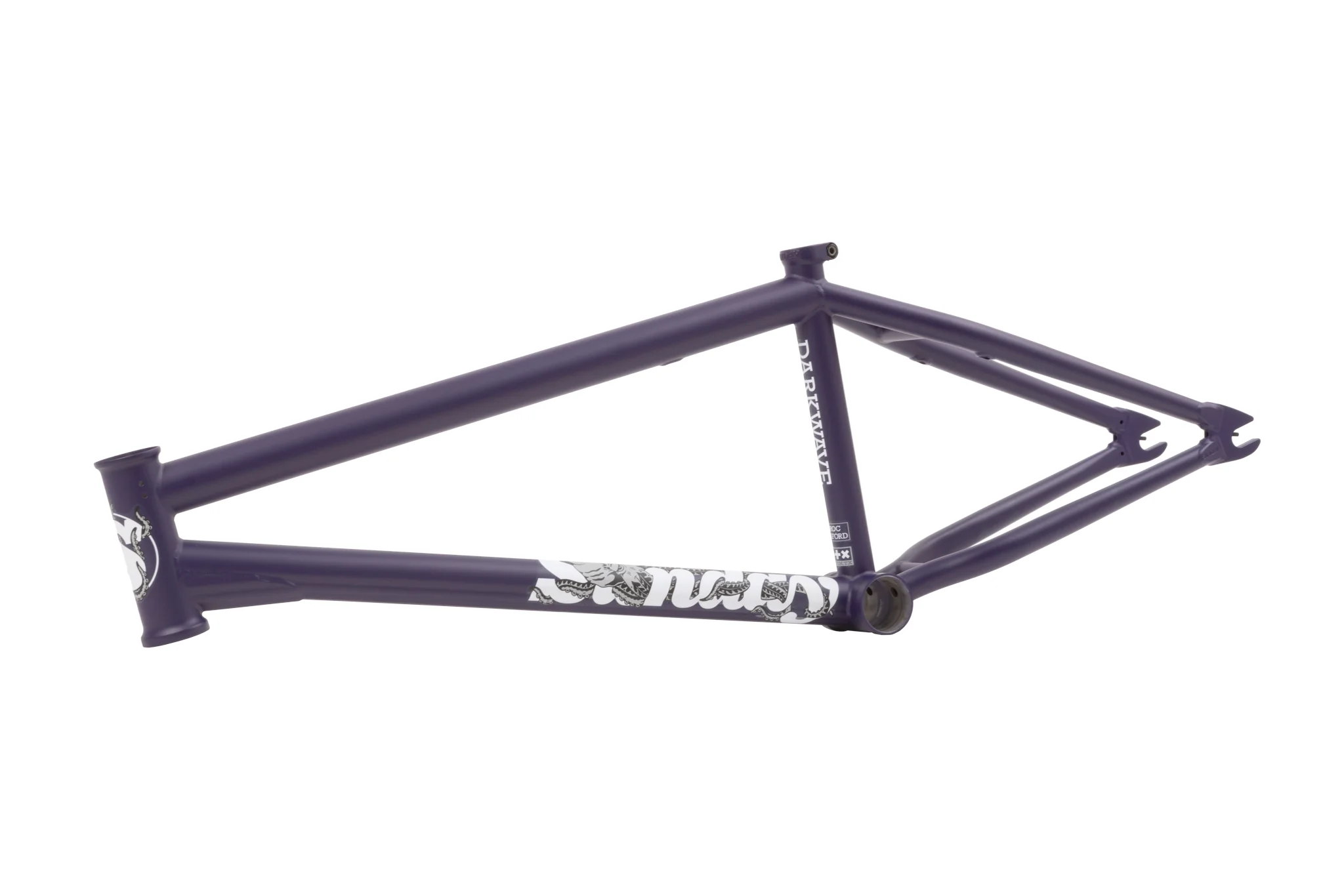Sunday Darkwave Frame (Matte Midnight Purple w/White Octopus Stickers)