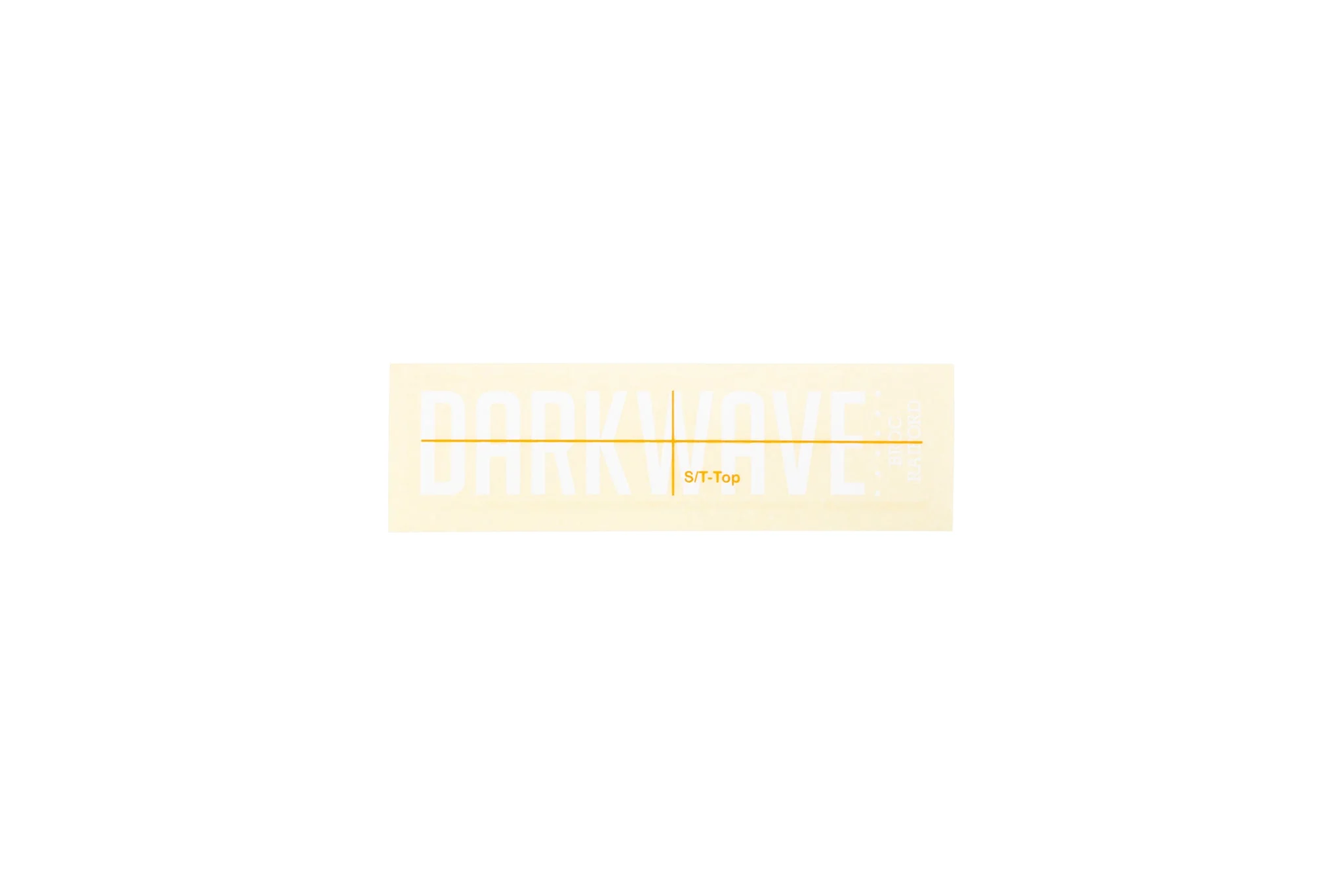 Sunday Darkwave Frame Sticker Kit ( Matte White / Shark ) - Image 4