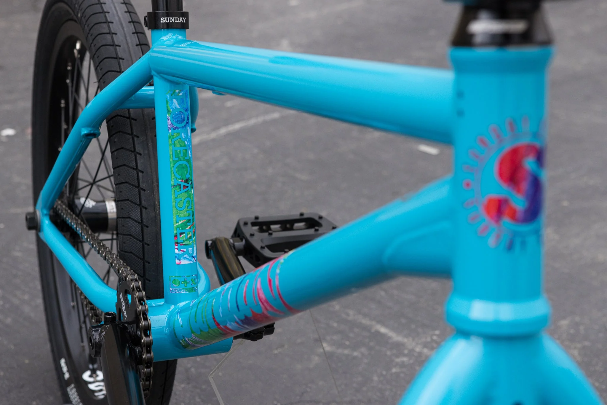 Sunday Forecaster - Aaron Ross Signature (Gloss Ocean Blue with 20.5" tt) - Image 6