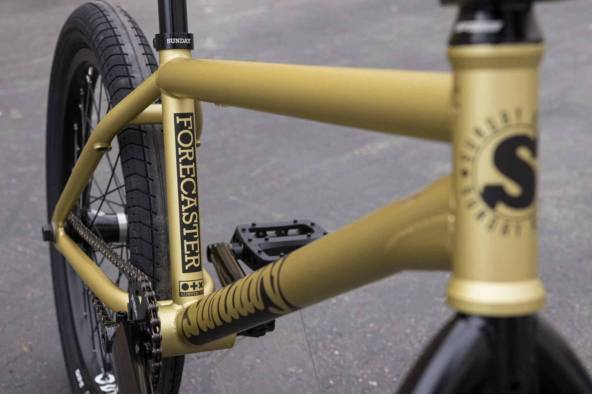 Sunday Forecaster - Broc Raiford Signature (Matte Metallic Gold with 21" tt in LHD or RHD) - Image 6