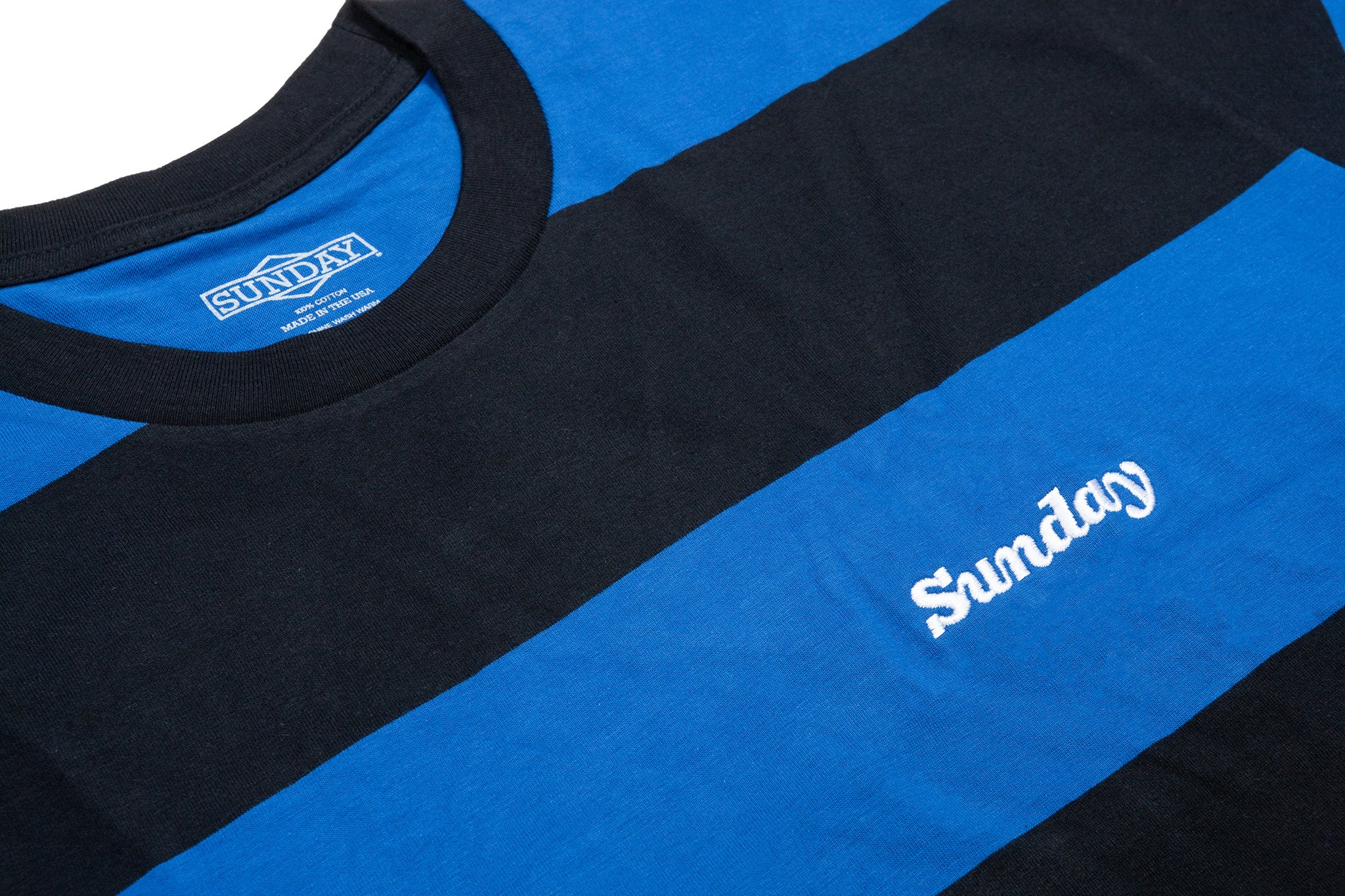 Sunday Game Tee (Blue/Black) - Image 3