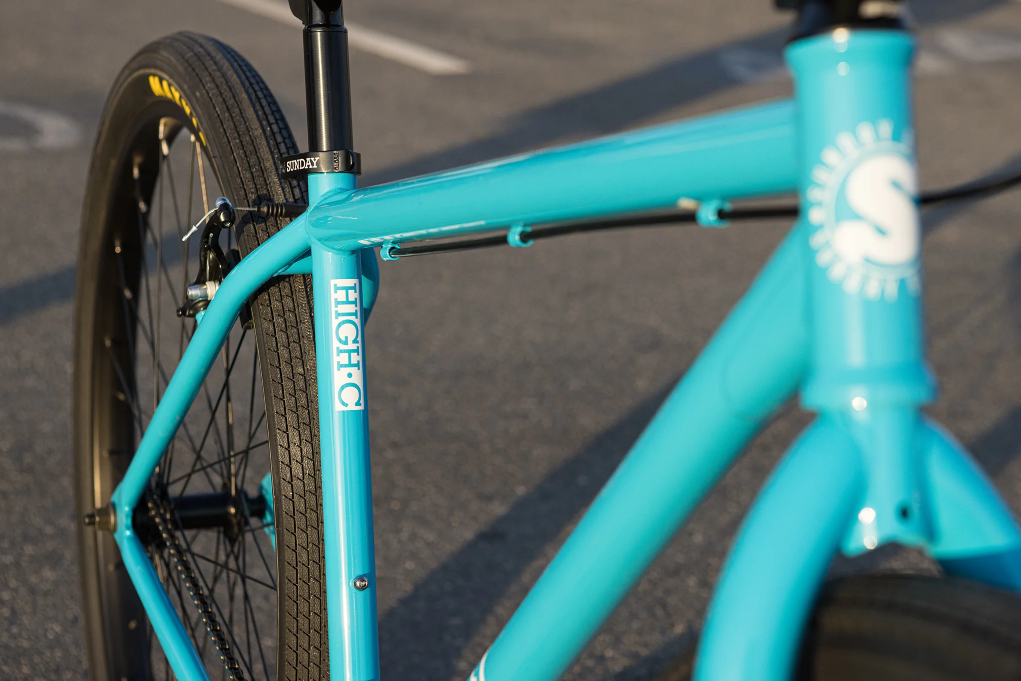 Sunday High C 29" (Gloss Surf Blue with 23.5" tt) - Image 3
