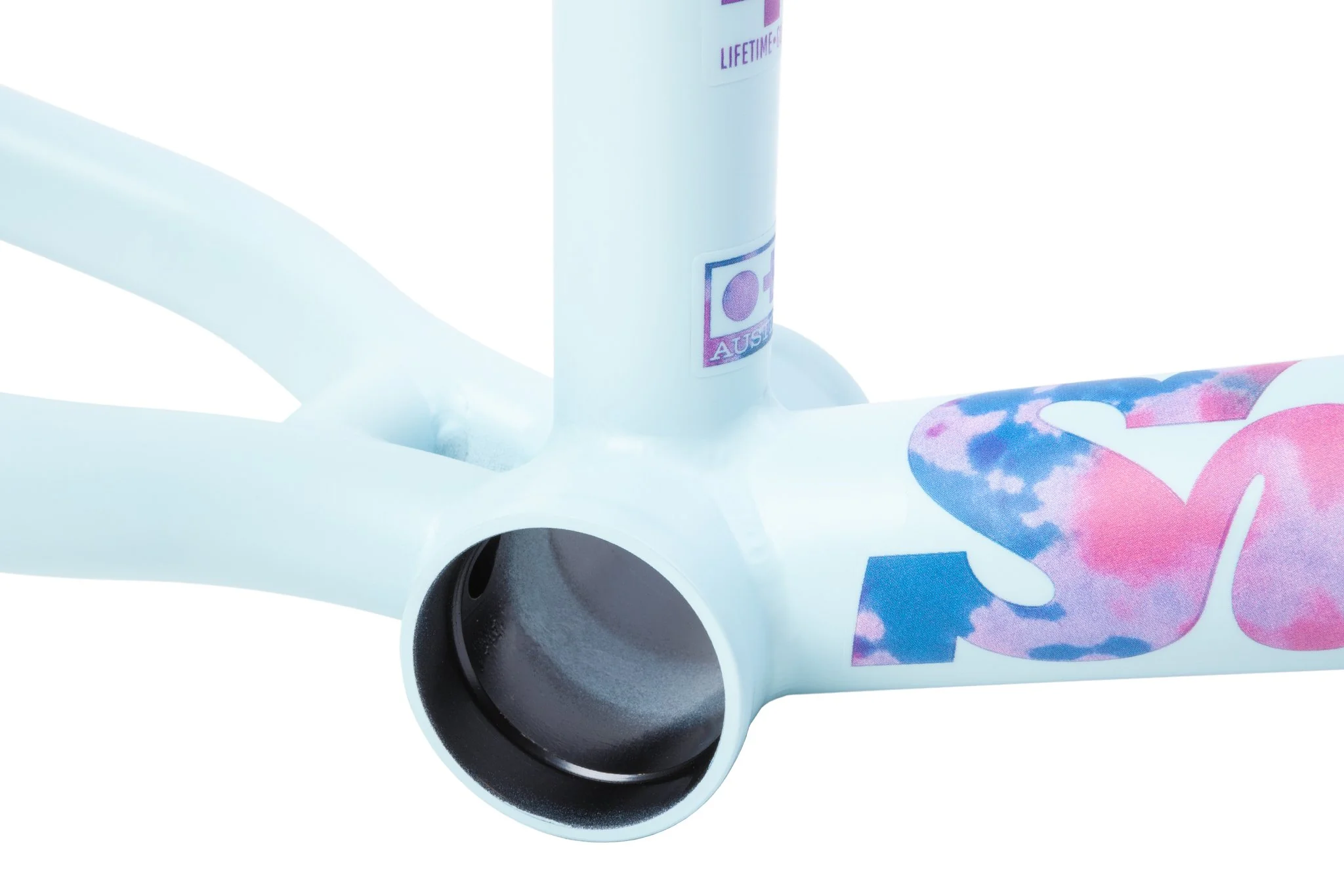 Sunday Nightshift Frame (Matte Sky Blue with Tie Dye Stickers) - Image 6