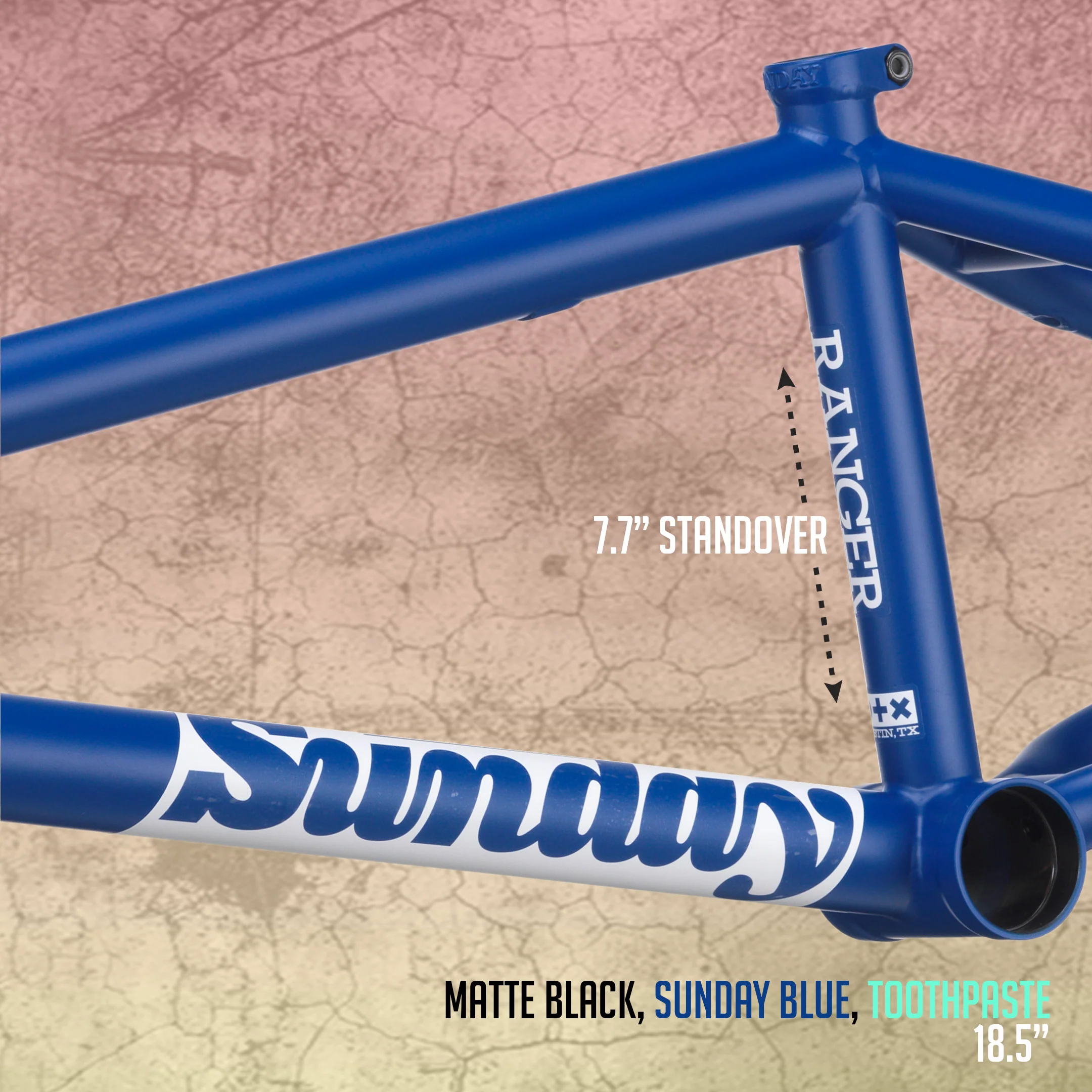 Sunday Ranger 18" Frame (Matte Sunday Blue) - Image 3