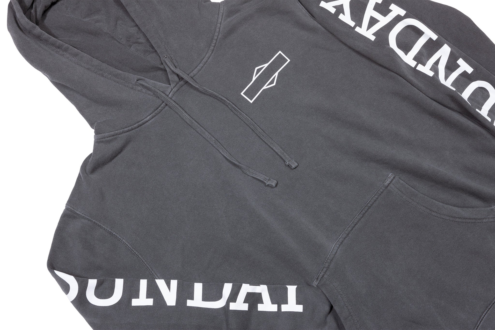 Sunday Rockwell Box Pullover Hoodie (Mineral Black) - Image 3