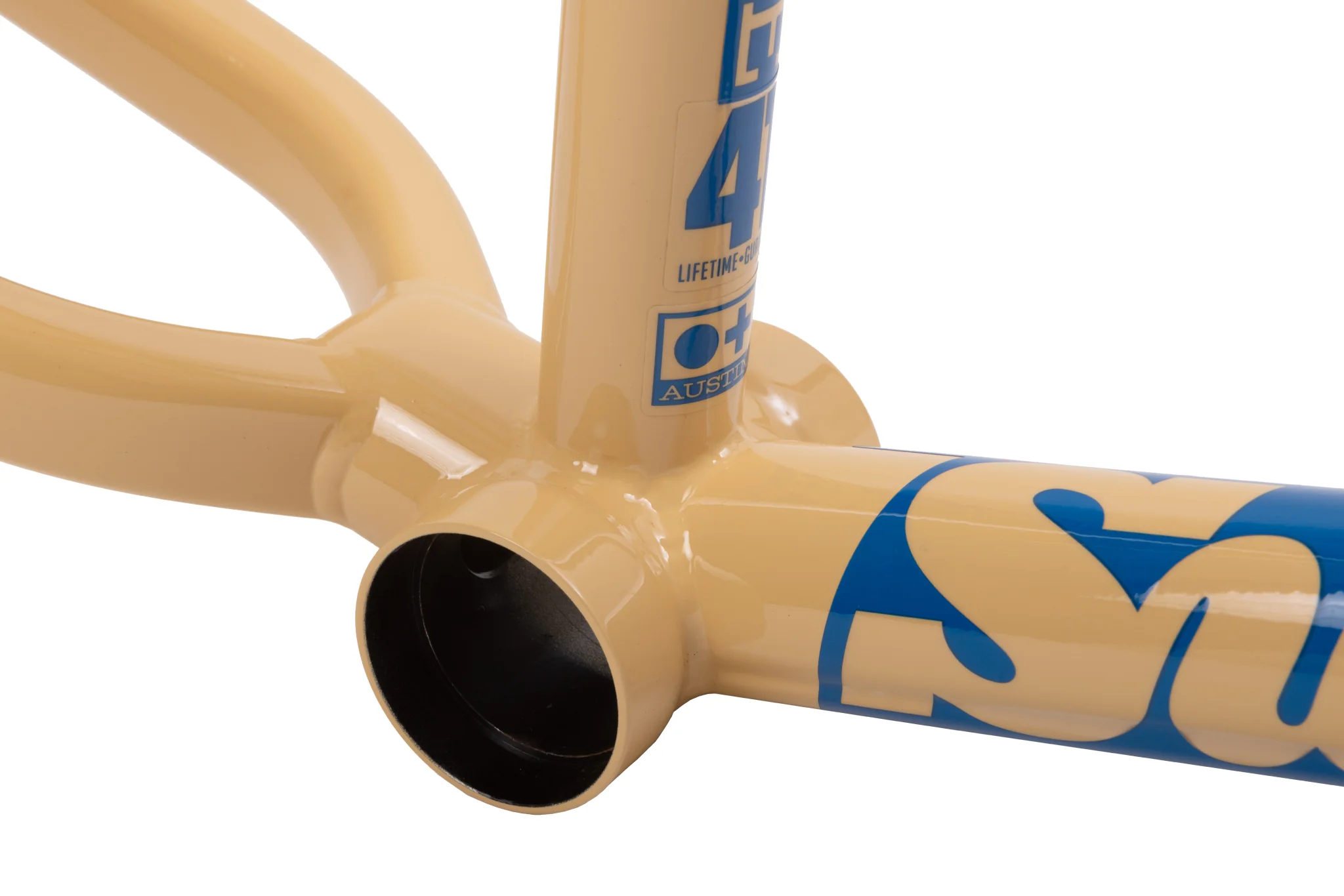 Sunday Soundwave v3 Frame (Gloss Sand w/ Blue Stickers) - Image 4