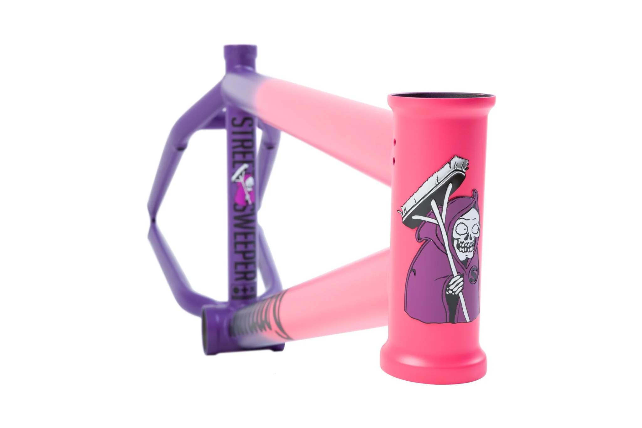 Sunday Street Sweeper Frame (Hot Pink/Purple Fade) - Image 3