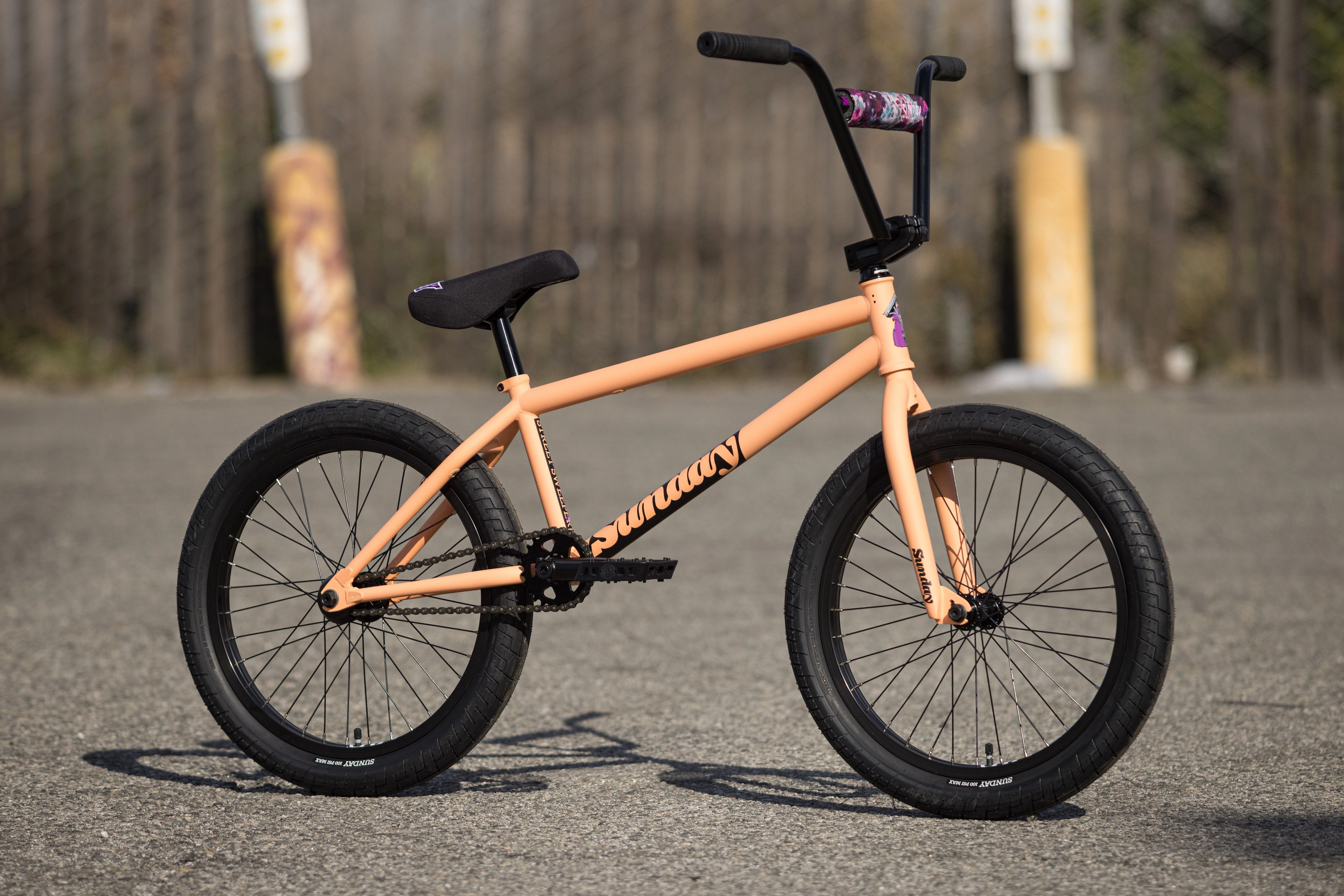 Sunday Street Sweeper - Jake Seeley Signature (Matte Peach with 20.75" tt in RHD) - Image 2