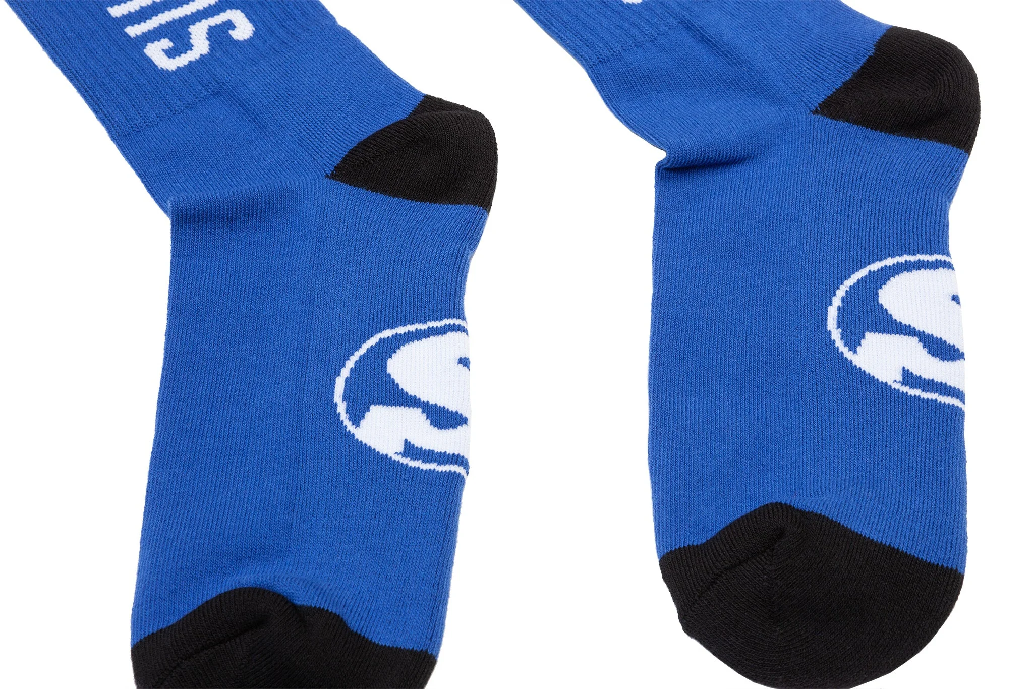 Sunday Strength Crew Socks (Blue/White) - Image 3