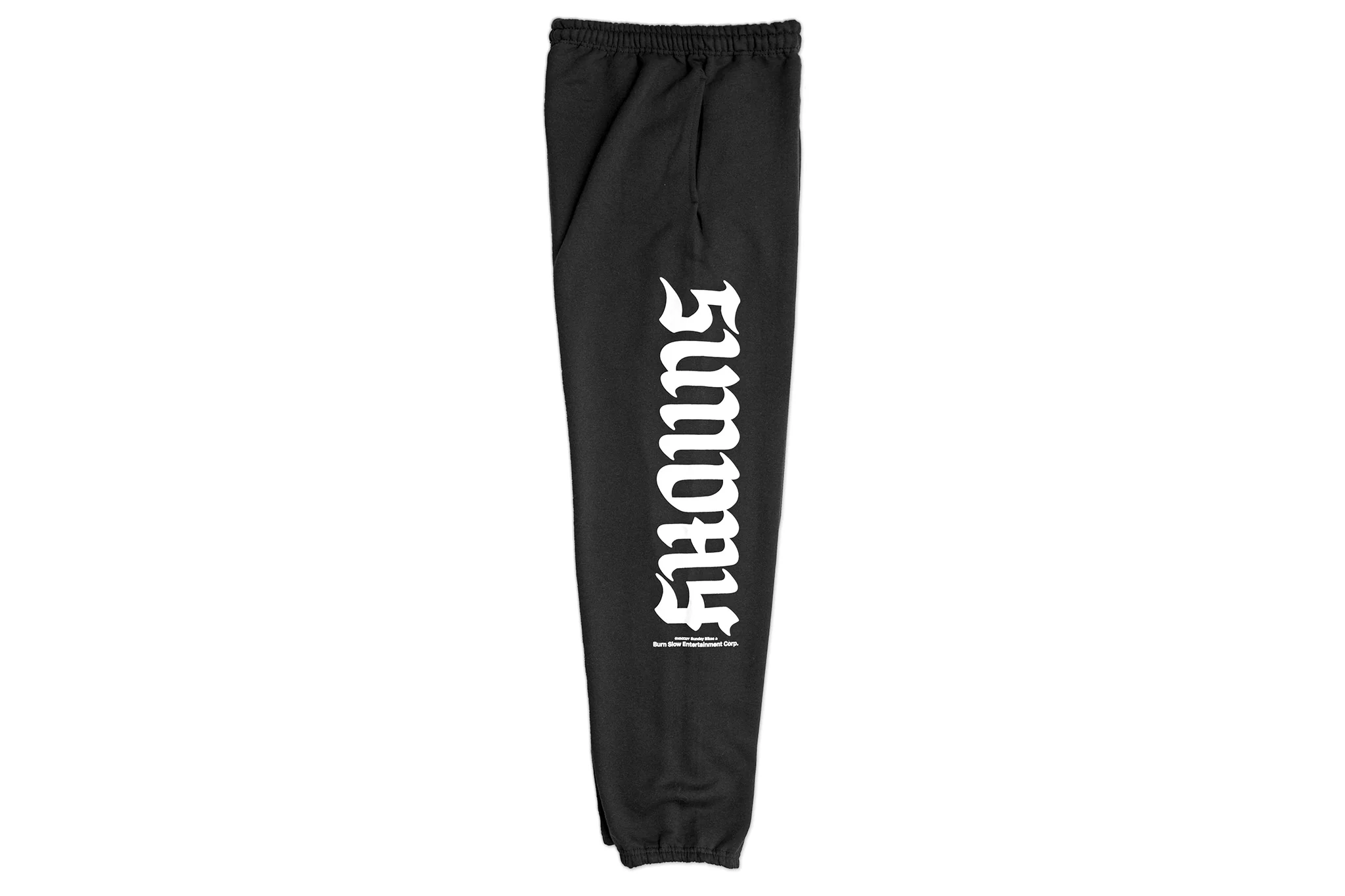 Sunday x Burn Slow Burnday Sweatpants (Black) - Image 2