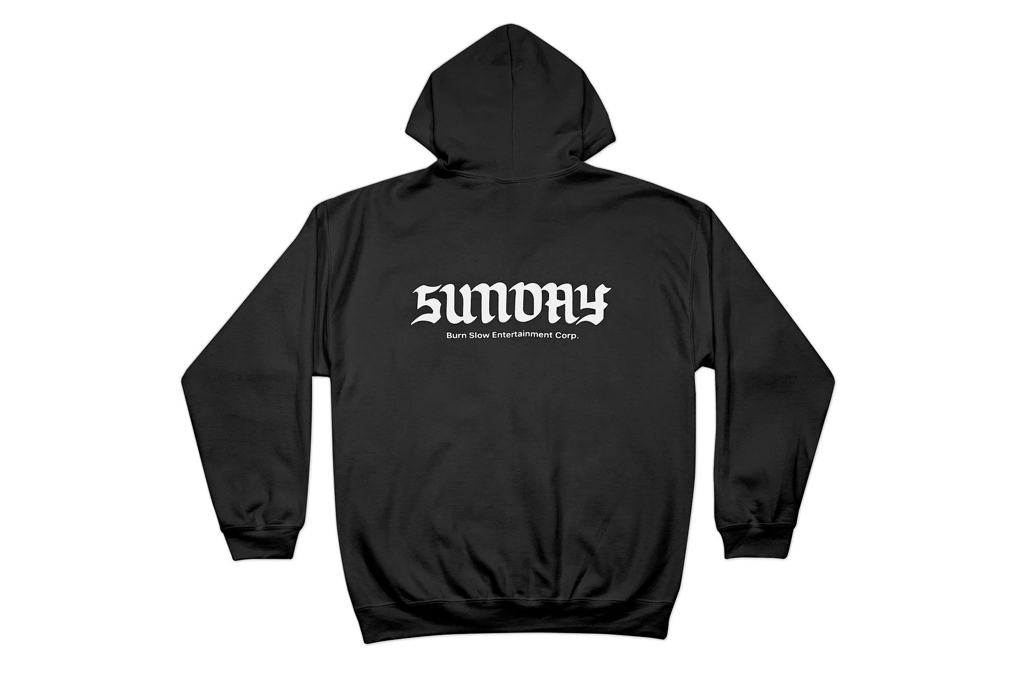 Sunday x Burn Slow Solo Flight Zipper Hoody (Black) - Image 2